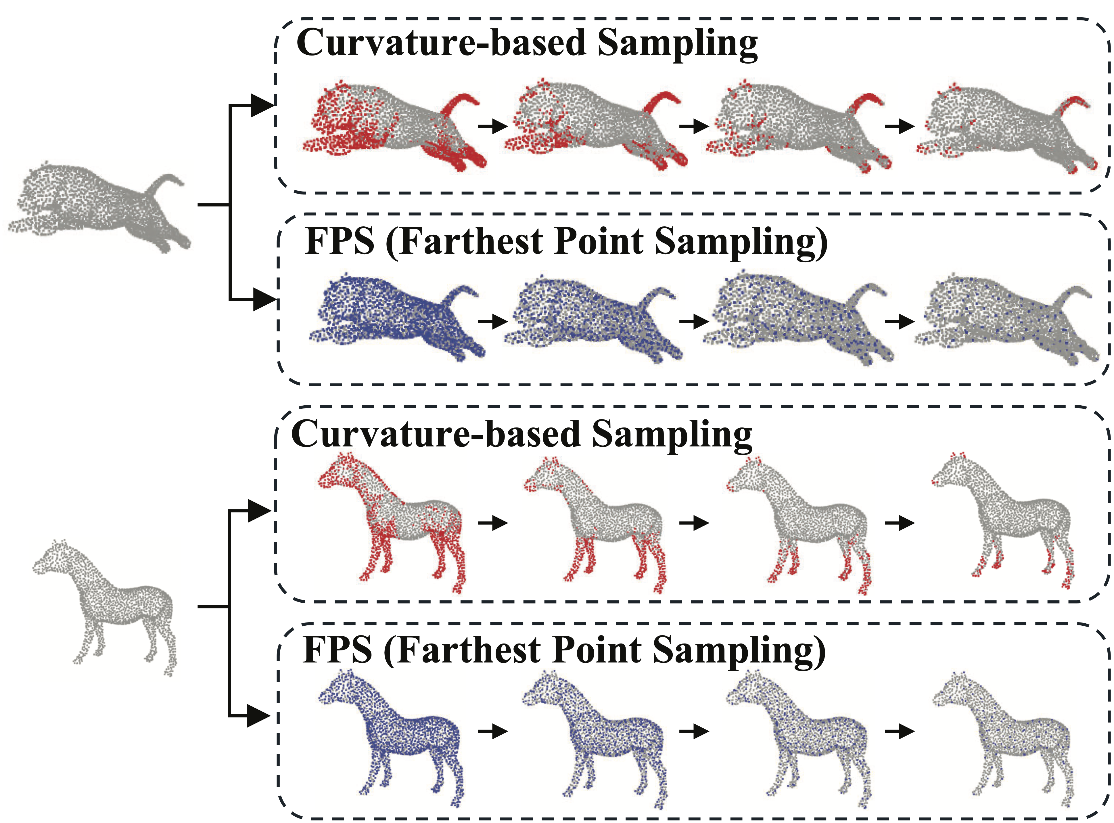 Curvature-based Sampling